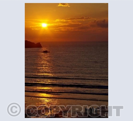 Newquay beach