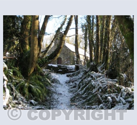 St Meilyr’s Church Snow 2