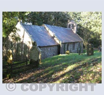 St Meilyr’s Church spring 1