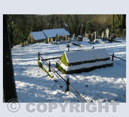 St Meilyr’s Church Snow 3