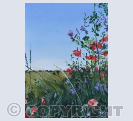 "Field Edge Flowers 4"