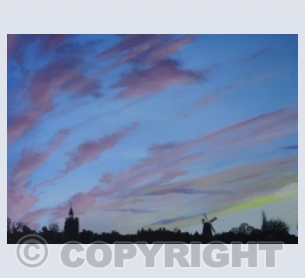 Burwell Sunset 