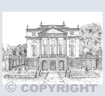Holburne Museum - Bath (B&W) 