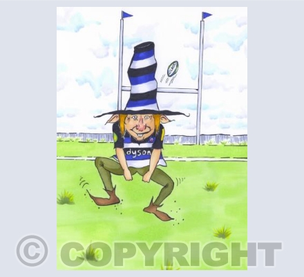 Bath Rugby Elf