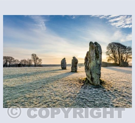 Avebury on a cold morning