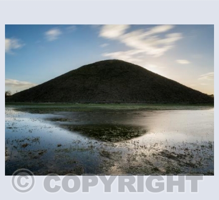 Silbury Hill, late afternoon
