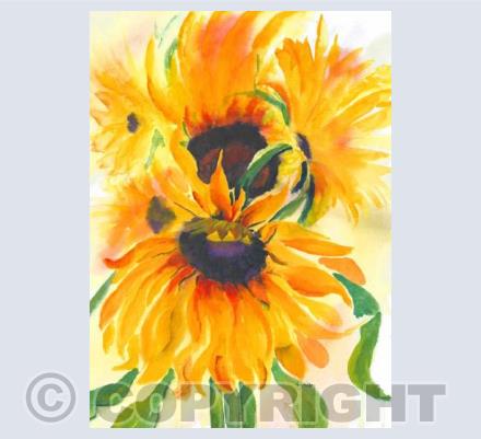 Bunch of Sunflowers