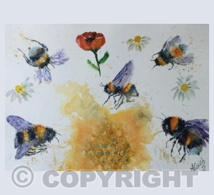Flowers and Bees