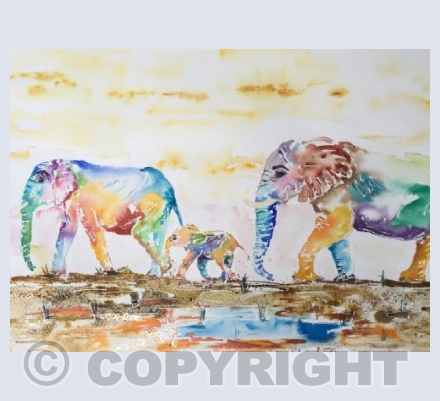Happy Elephants