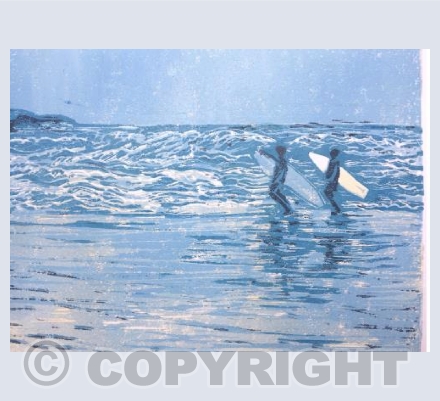 Woolacombe Surfers 
