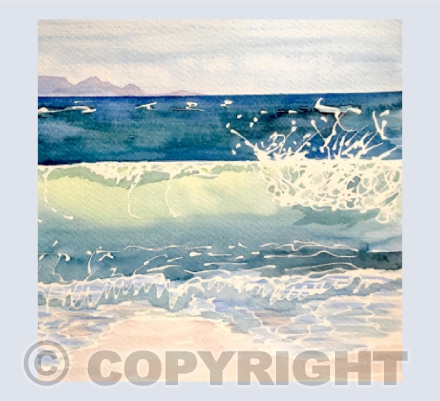 Inviting waves, Cape Town