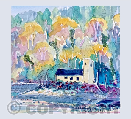 St Llltyd's church, Oxwich Bay, The Gower