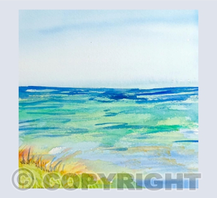2025 North Sea from Holy Island