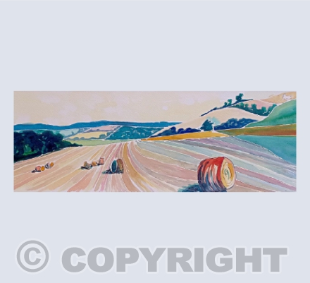 Wilthshire Harvest, Westbury White Horse