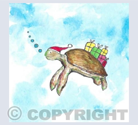 Happy Turtle Christmas 