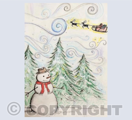 Happy Snowman