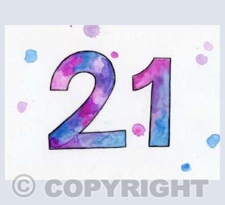 The big 21! 
