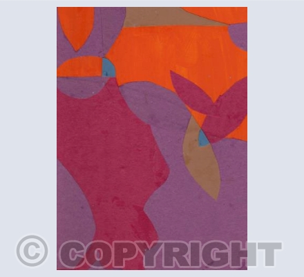 Abstraction with Garden Motif