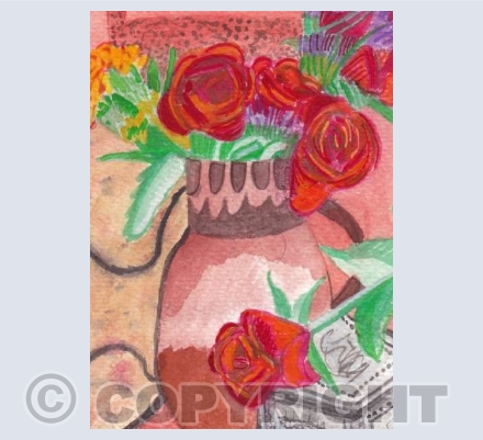 Still Life with Vase of Flowers