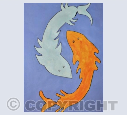 Ying and Yang fish version 6