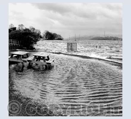 Not a Day For a Picnic, Ambleside, Cumbria.