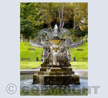 Fountain, Miller Park, Preston, Lancashire.