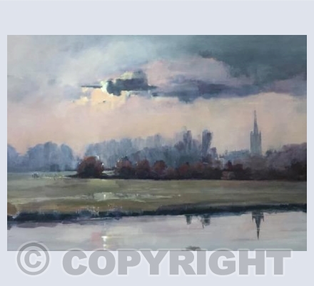 Evening Sun Lechlade 2017