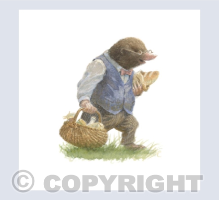 Mole with Supplies