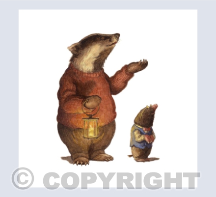 Badger & Mole In The Vaults