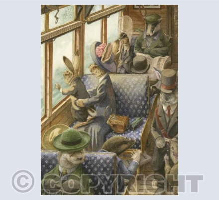 His First Train Ride