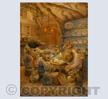 Supper Arrives