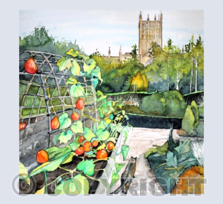 Autumn, Wells Cathedral Allotments