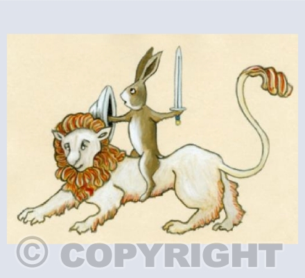 'Lion Hunting Bunny'