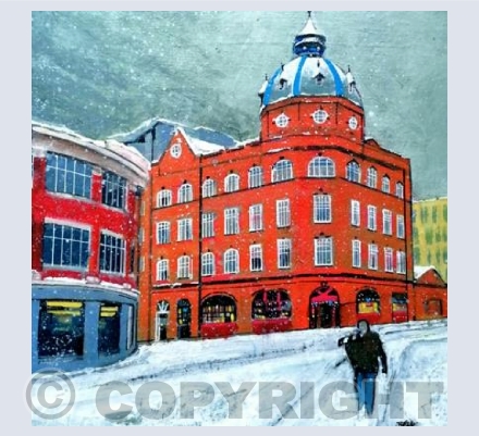 Snow on Bath Lane