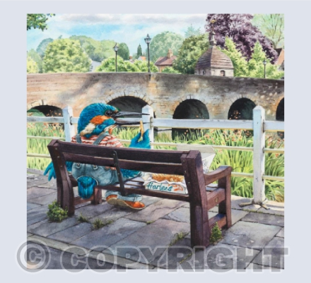 The King, fishing (detail)