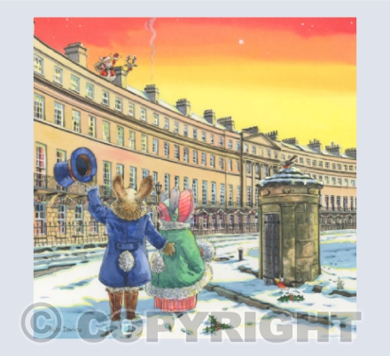 Christmas Morning in Norfolk Crescent