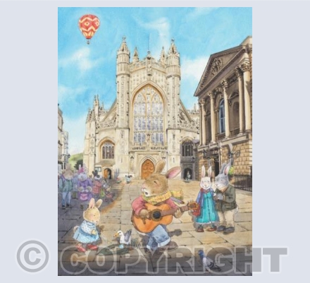 Bath Abbey Busking