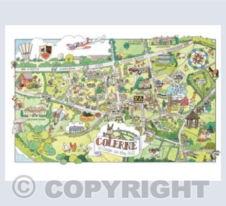 Colerne, Village on The Hill