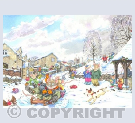 Wheee! Sledging Fun!