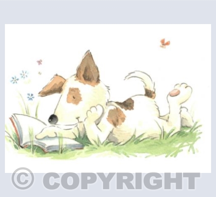 Lost in a good book!