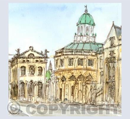 The Sheldonian, Broad Street, Oxford