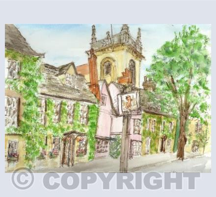 The Bear Hotel, Woodstock card