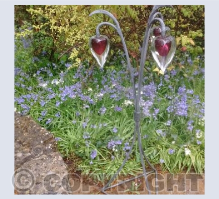 Glass Pendants by Anne Arlidge