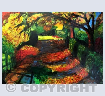 Lane to the 'Bridge' Pilton