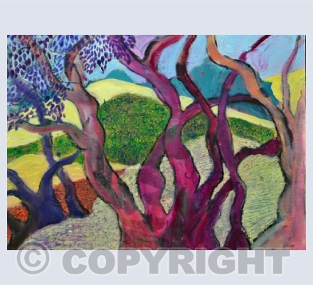 Thorn on the vines