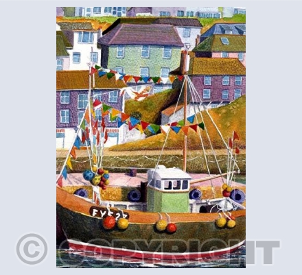 Tied up in Mevagissey