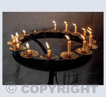 Memorial candles