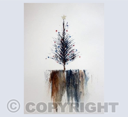 Card Christmas Tree