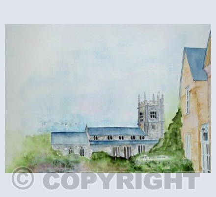Bere Regis Church and Vicarage