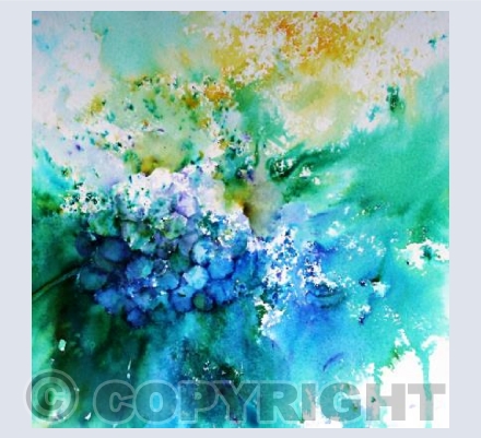 Brusho Hydrangea